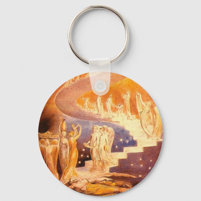 Llavero El sueño de Jacob de William Blake (Anverso)