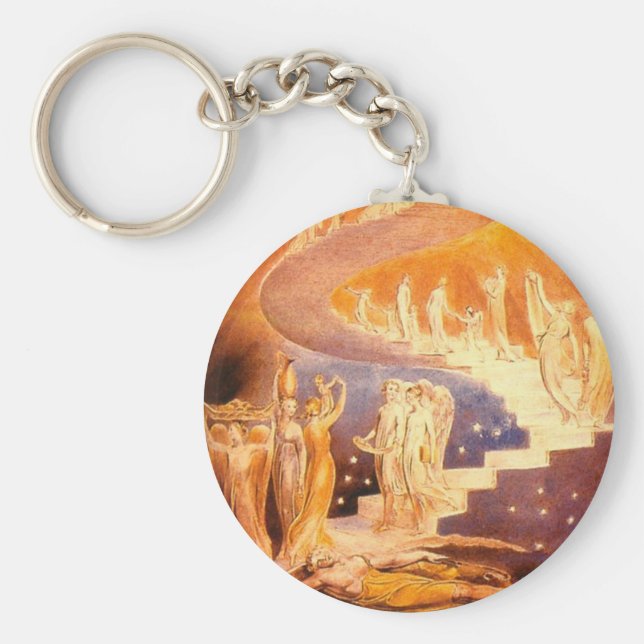 Llavero El sueño de Jacob de William Blake (Frente)