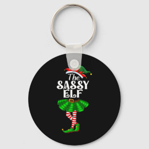 Llavero El Sy Elf Xmas Divertido Navidad Pareo Familia Pa