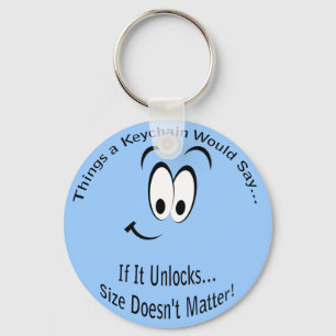 Llavero El tamaño no importa Lt Keychain