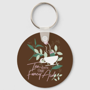 Llavero El té hace nuestra ayuda más sofisticada