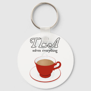 Llavero El té soluciona todo