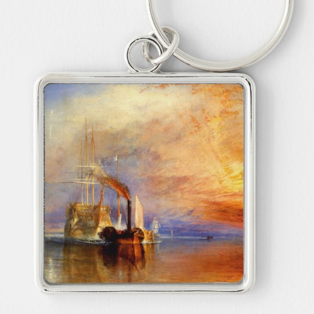 Llavero El Temeraire que lucha, J.M.W. Turner (Frente)