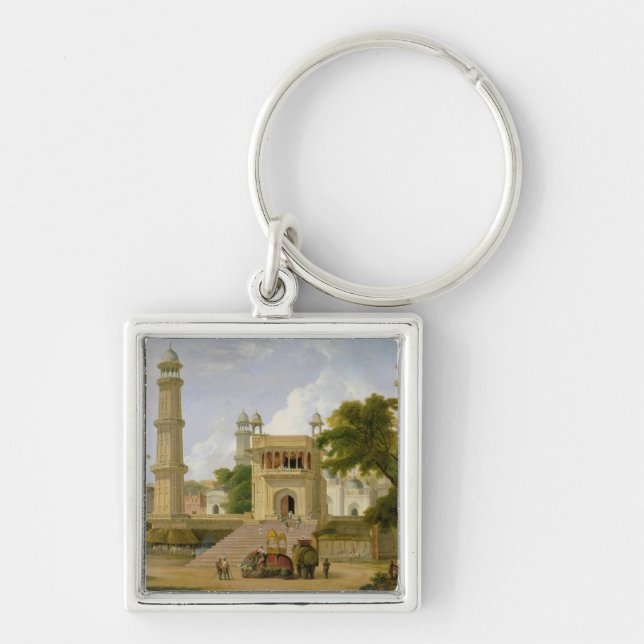 Llavero El templo indio, dijo ser la mezquita Abo-UL-Nab (Frente)