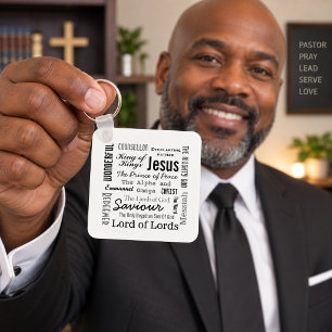 Llavero El Texto de las Escrituras de los Nombres de Jesús