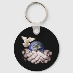 Llavero Él tiene el mundo entero…
