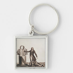 Llavero El tirano de la revolución machacada