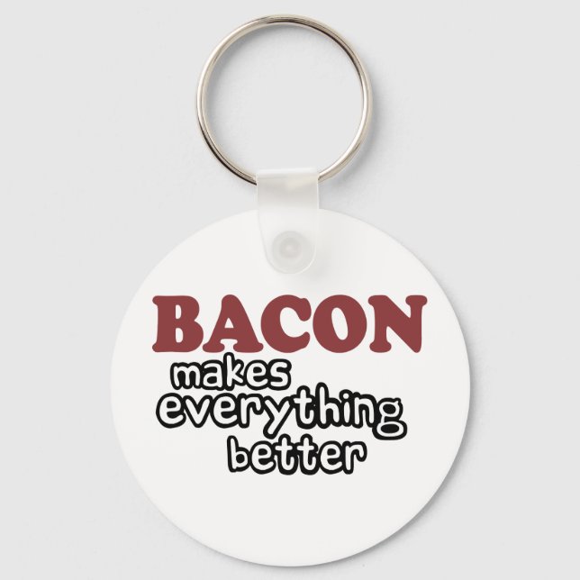 Llavero el tocino lo hace todo mejor (Anverso)