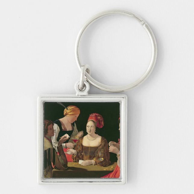 Llavero El tramposo con el as de diamantes (Frente)