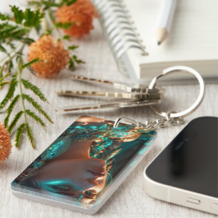 Llavero el turquesa