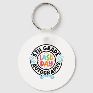 Llavero El Último Día Del Autografo Escolar 5º Graduado