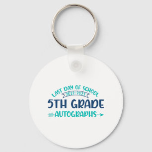 Llavero El Último Día Del Autografo Escolar 5º Graduado