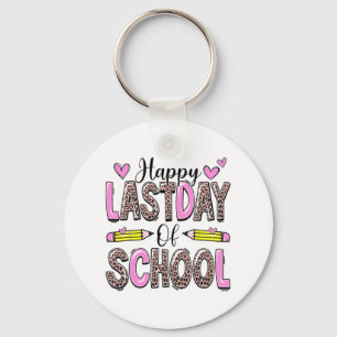 Llavero El Último Día Del Graduado Estudiante De Leopardo 