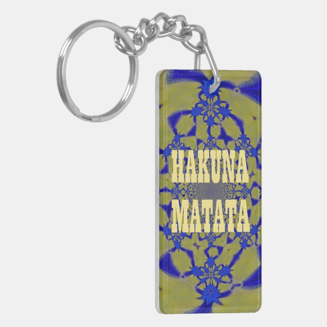Llavero El último diseño Inspirador de Hakunamatata (Frente Izquierda)