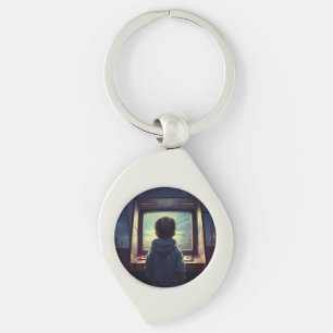 Llavero El último nivel   Un sueño de arcada retro