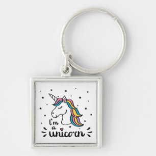 Llavero El unicornio el soy un unicornio