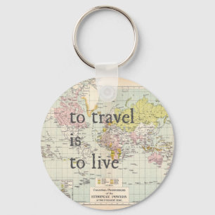 Llavero El viaje de T es vivir