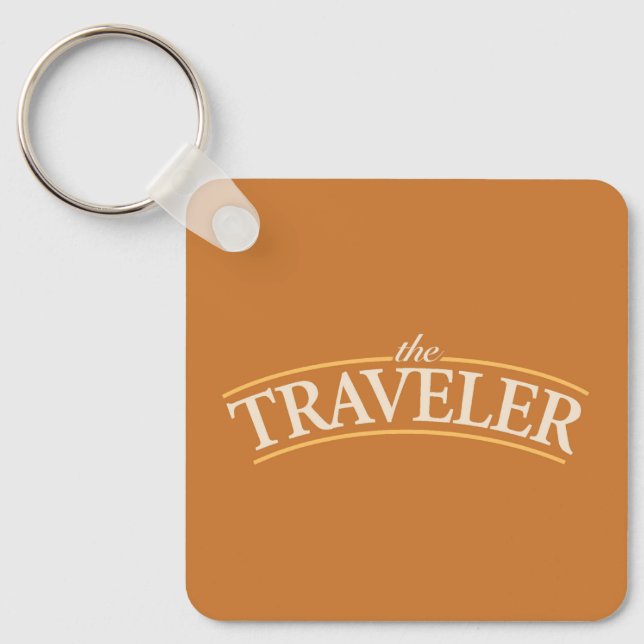 Llavero El viajero (Anverso)