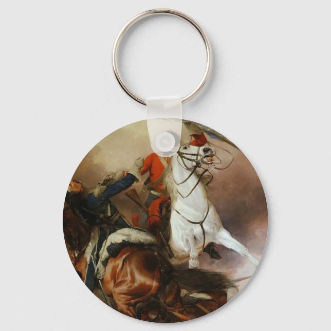 Llavero El Viejo Richard Ansdell La Lucha Por El Estándar (Anverso)