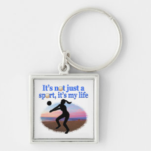 Llavero EL VOLEIBOL inspirador ES MI DISEÑO DE VIDA