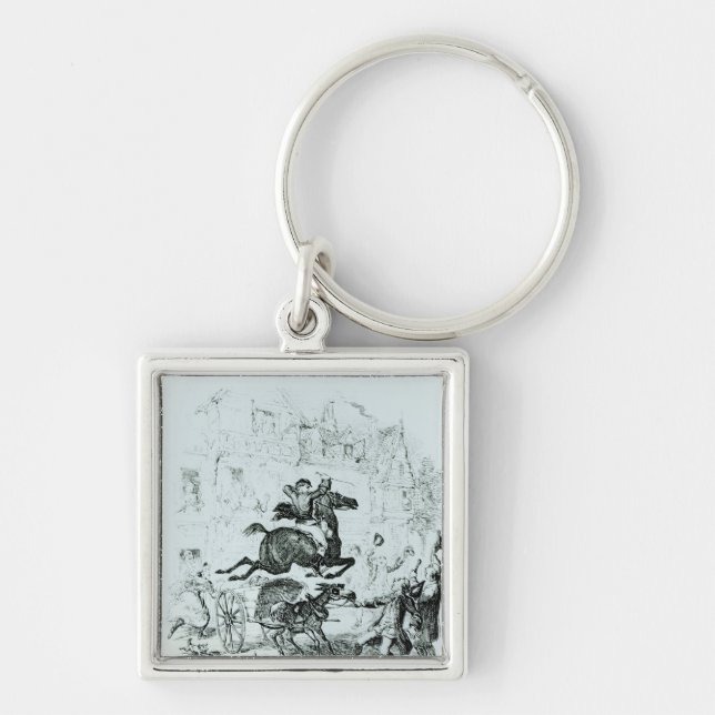 Llavero El vuelo de Turpin a través de Edmonton (Frente)