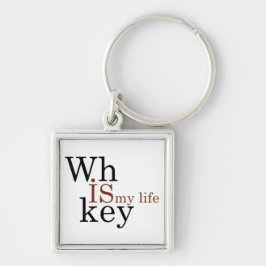 Llavero el whisky es mi vida