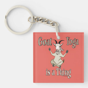 Llavero El yoga de cabra es algo   GetYerGoat™