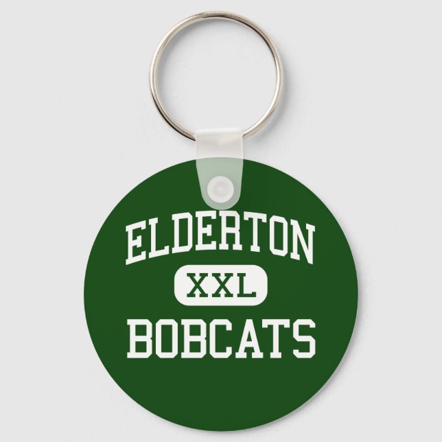 Llavero Elderton - Bobcats - High - Elderton Pennsylvania (Anverso)