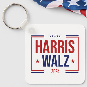 Llavero Elección de Campaña de Harris Walz