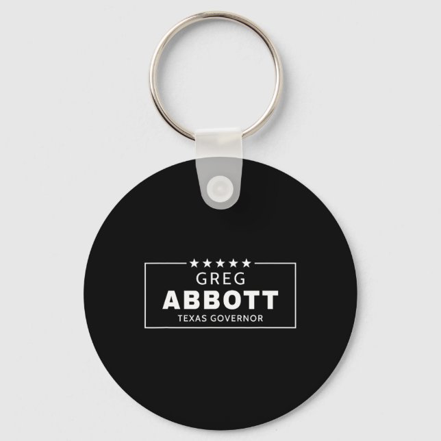 Llavero Elección de Greg Abbott Gobernador de Texas Republ (Anverso)