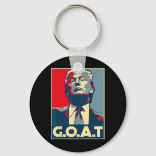 Llavero Elecciones de Trump Goat en el centro del dedo 202