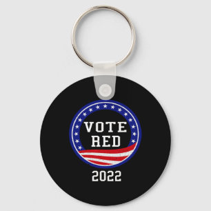 Llavero Elecciones EEUU 2022 Votante partidario del Partid