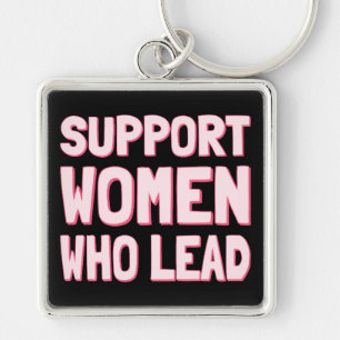 Llavero Elecciones Feministas - Apoyar a Mujeres que Lider