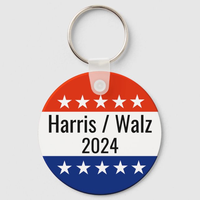 Llavero Elecciones Harris Walz 2024 (Anverso)
