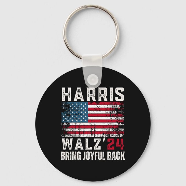Llavero Elecciones Harris Walz 2024 (Anverso)