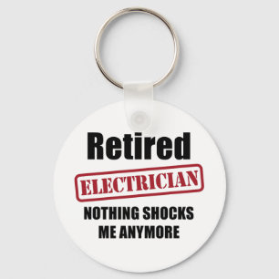 Llavero Electricista retirado (hechizo estadounidense)