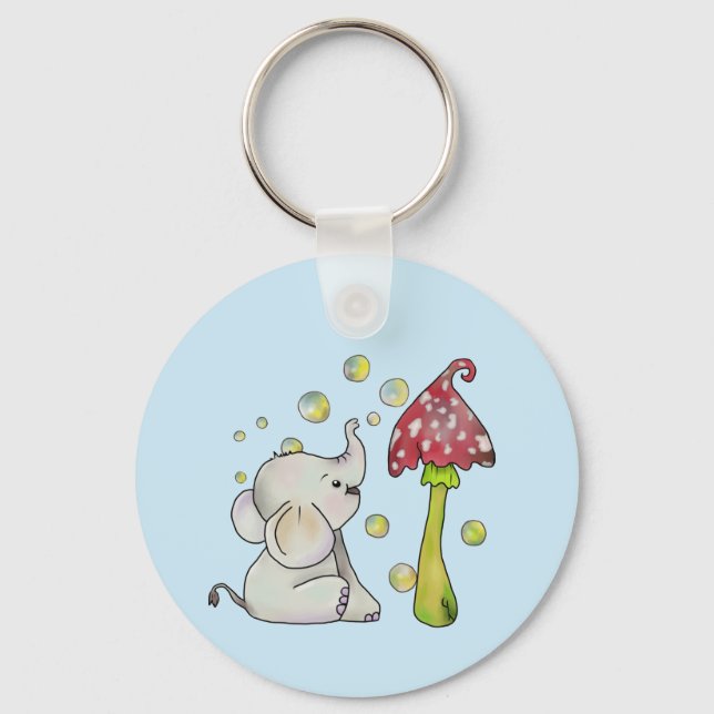 Llavero Elefant und Pilz (Anverso)