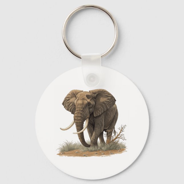Llavero Elefante (Anverso)