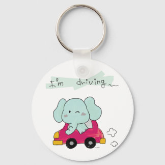 Llavero elefante azul demasiado lindo