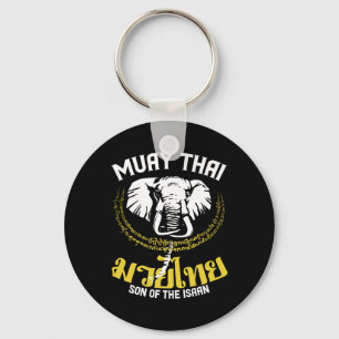 Llavero Elefante de boxeo tailandés muay regalo artes marc