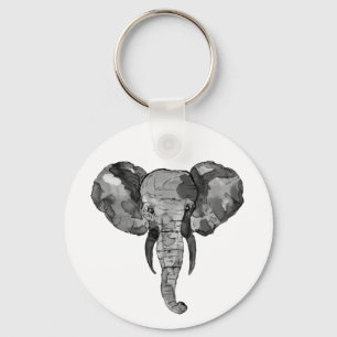 Llavero Elefante gris africano