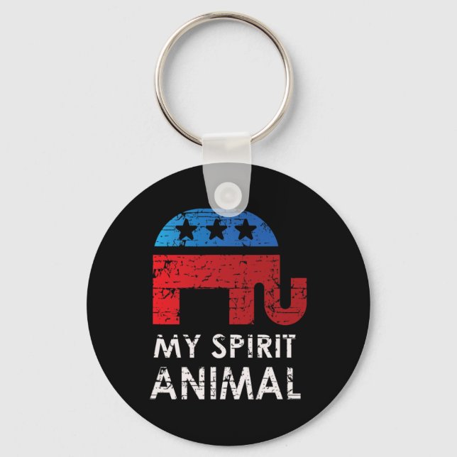 Llavero Elefante Republicano  (Anverso)