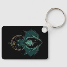 Elegancia del Dragón Verde Vintage