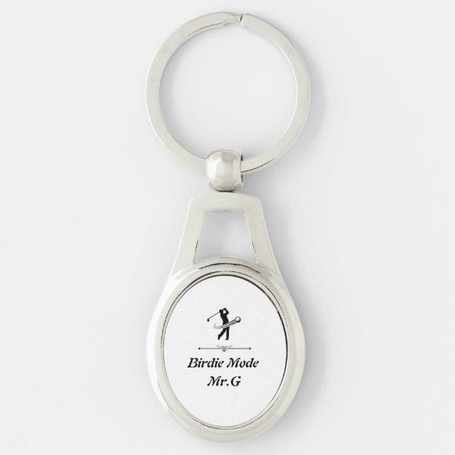 Llavero Elegant Chic Golf Keychain popular gift 2026  (Anverso)