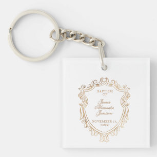 Llavero Elegante Bautizo de Bebé
