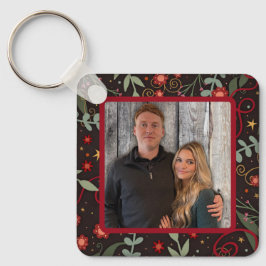 Llavero Elegante Bonito Floral Photo Names Inespirivitalid