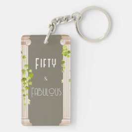 Llavero Elegante Cincuenta Fabuloso Tema Griego Brown