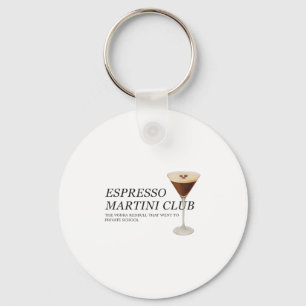 Llavero Elegante cita graciosa de Espresso Martini