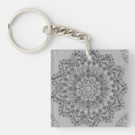 Llavero Elegante de Mandala, Llave Boho Chic