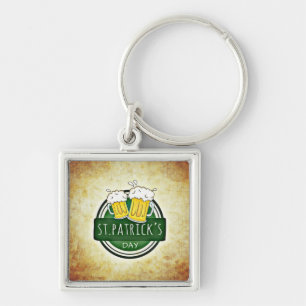 Llavero Elegante Día de San Patricio irlandés